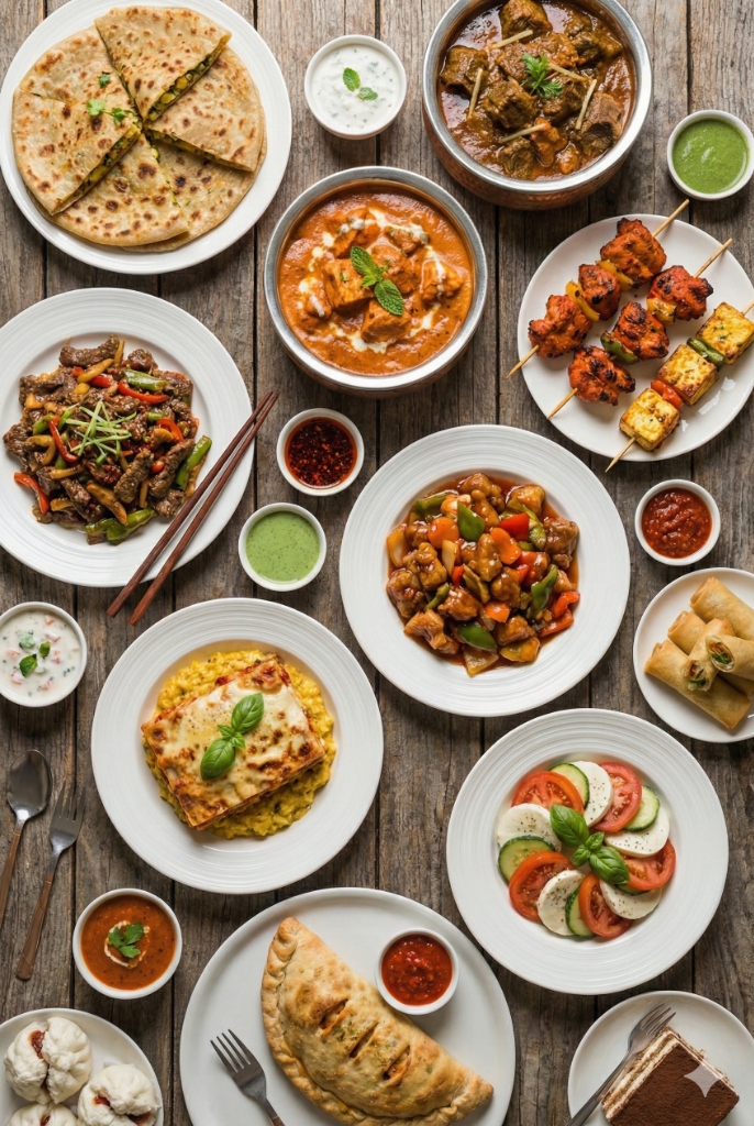 Food Spread at TashiZom